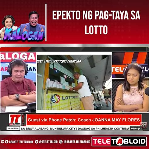 taya sa lotto in english